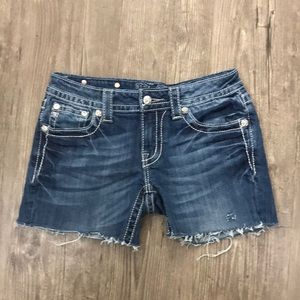 Ladies size 27 Miss Me Jean Shorts